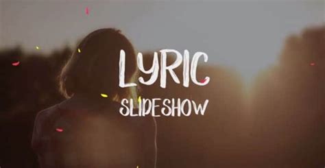 Lyric Video Template 1