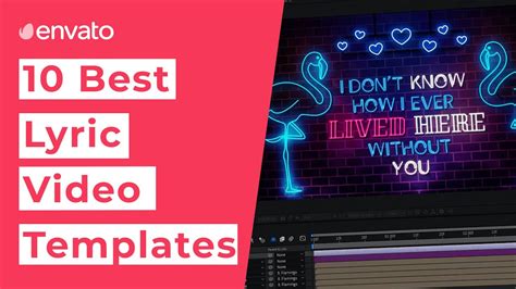 Lyric Video Template 10