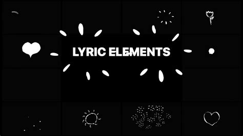 Lyric Video Template 10