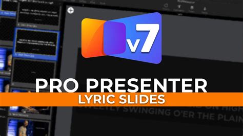 Lyric Video Template 7