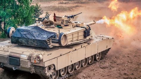 M1 Abrams Tank Traverse