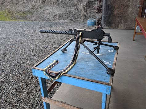 M1919 Browning Machine Gun in Action