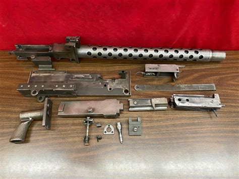 Components of the M1919 Browning Machine Gun