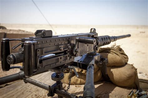 M2 Browning Machine Gun on a Navy ship