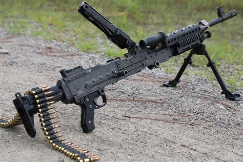 M240 Machine Gun with Accessories