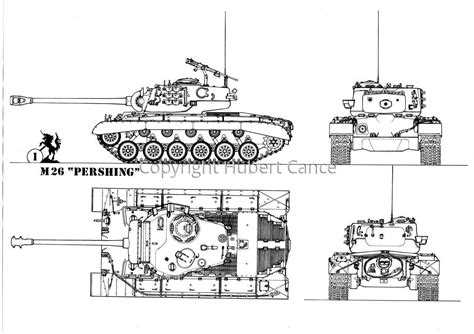 M26 Pershing Tank Design