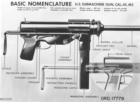 M3 Grease Gun Components