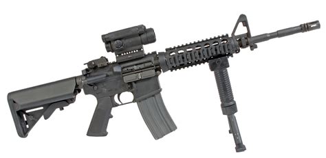 M4 Carbine with a 10.5-inch barrel