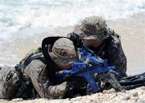 MARSOC operator conducting mission