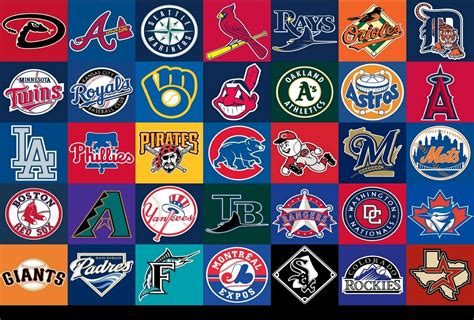 Printable MLB Team Logos