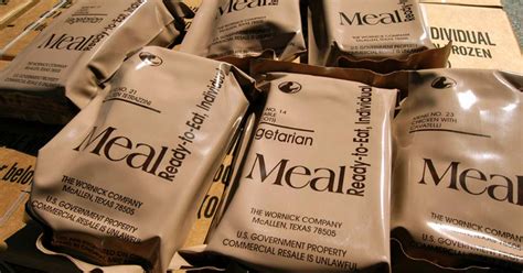 MREs and food stamps