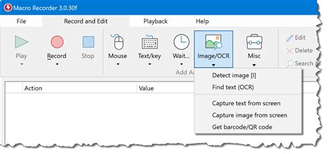 Macro Recorder Features