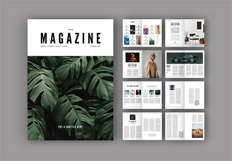 Magazine Design Template