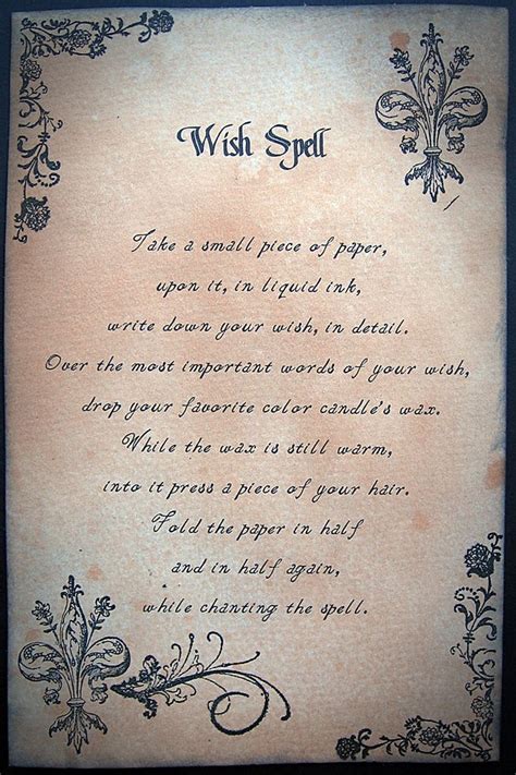 Magical spells for adults