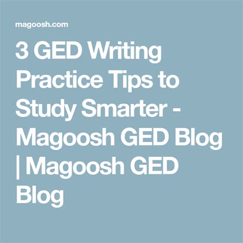 Magoosh GED Practice Test