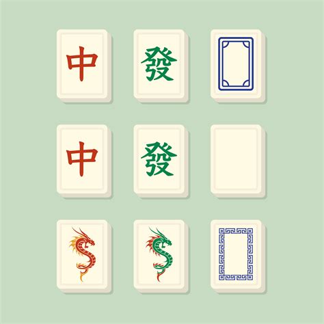 Mahjong Dragon Tiles