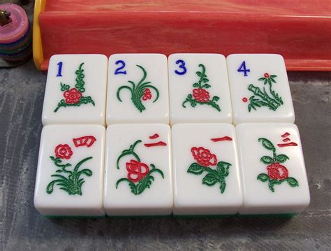 Mahjong Flower Tiles