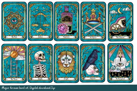 Major Arcana Tarot Cards