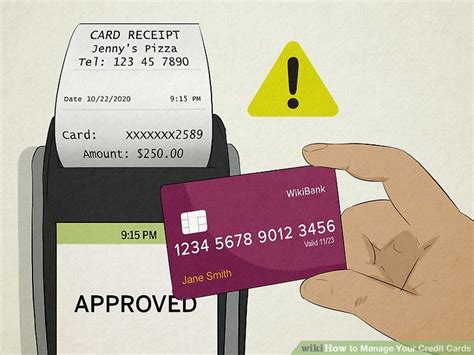 Managing Your Credit Card Account