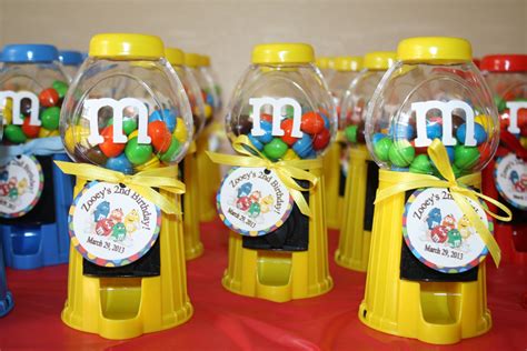 M&M Party Favors Ideas