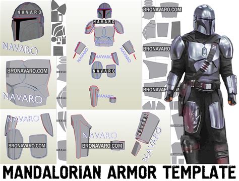 Mandalorian Armor Template Design