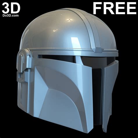 Mandalorian Helmet Template 3