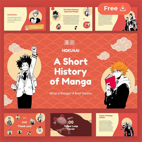 Manga PowerPoint Template