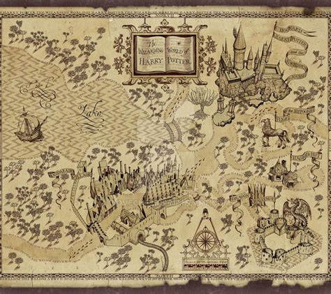 Marauder's Map Printable 3D