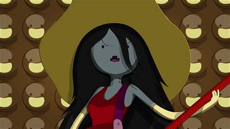 Marceline playing a concert