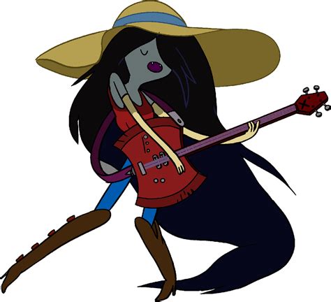 Marceline playing her axe