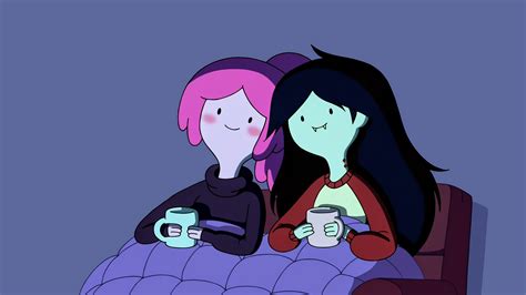 Marceline and Finn fighting monsters