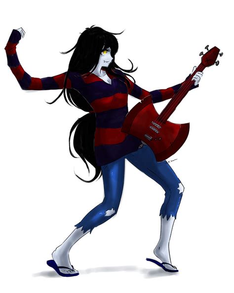 Marceline as a Rock Star