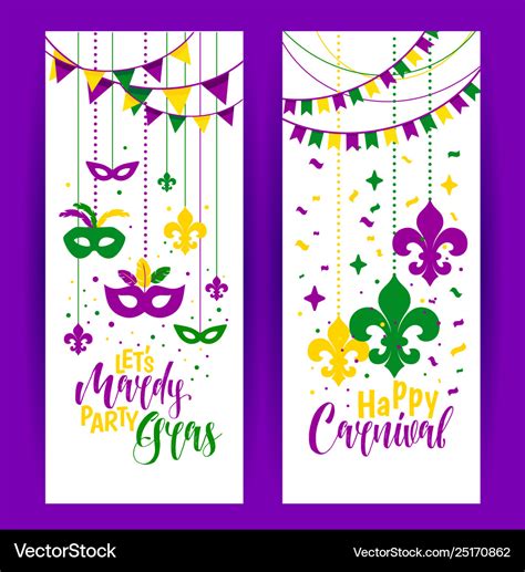 Mardi Gras Banners