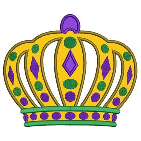 Mardi Gras Crown Stencils