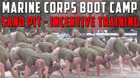 Marine recruits engaging in mental toughness training