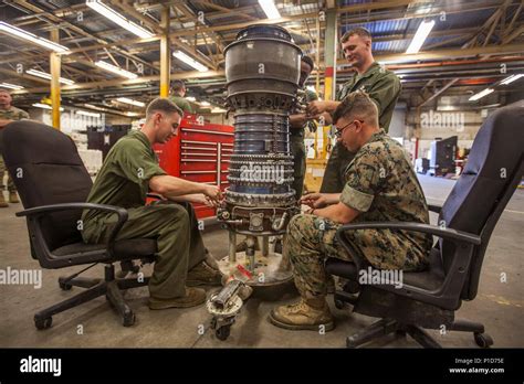 Marine Corps Aircraft Mechanic testing