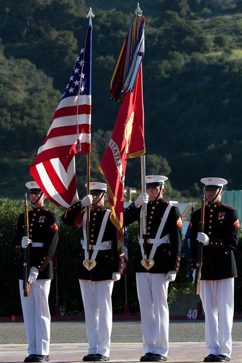 Marine Corps Colors Parade