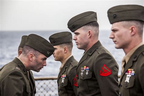 Marine Corps Colors Uniform Inspection