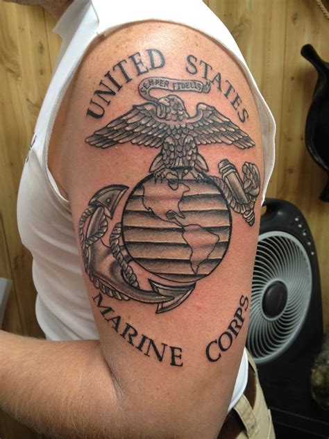 Marine Corps Tattoo Art