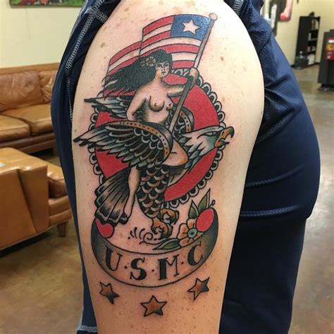 Marine Corps Tattoo Design