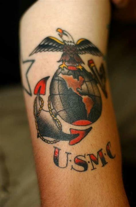 Marine Corps Tattoo Style