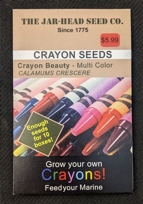 Marine crayon children's outreach