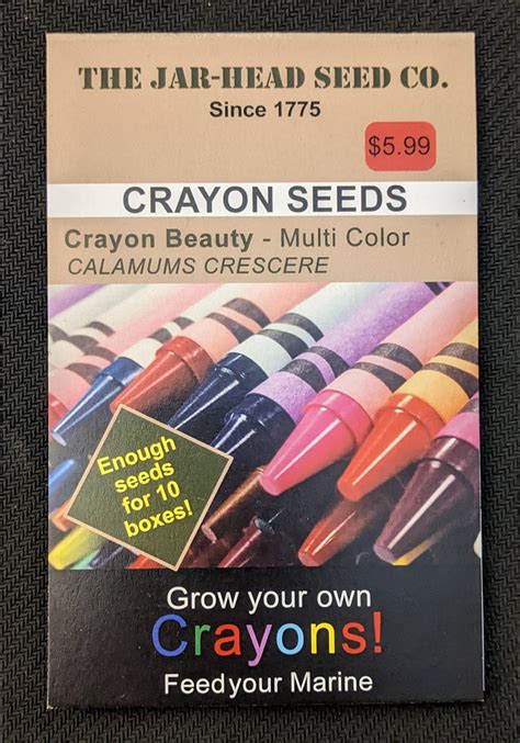 Marine crayon therapy