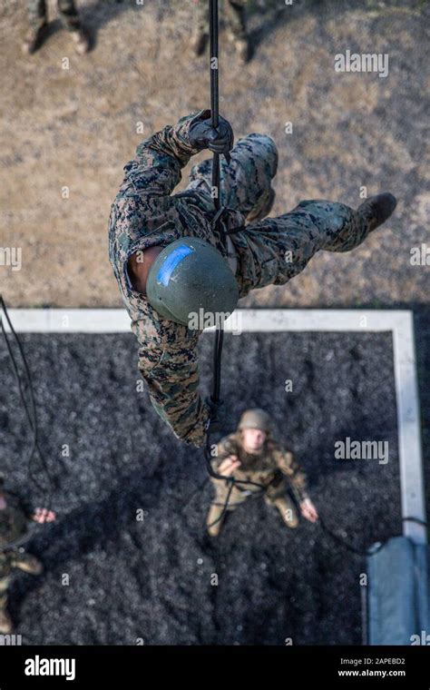 Marine Infantry Training Battalion Rappelling