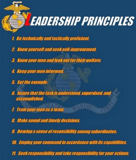 Marine OCS Leadership Principles