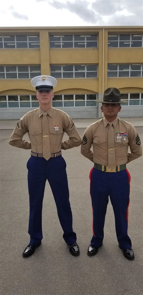 Marine Private in training