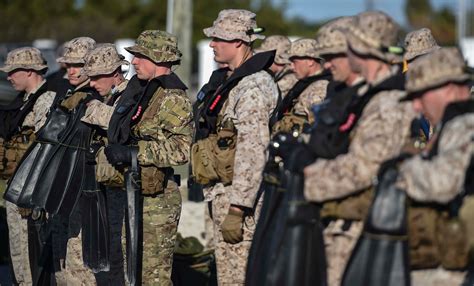 Marine Raiders in action