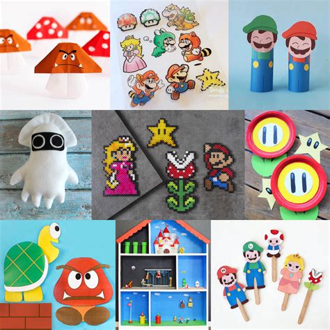 Mario Printable Crafts for Adults