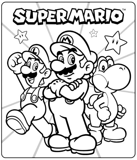 Mario Coloring Pages Image 6