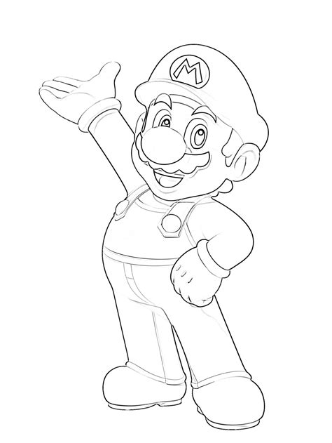 Mario Coloring Pages Image 8